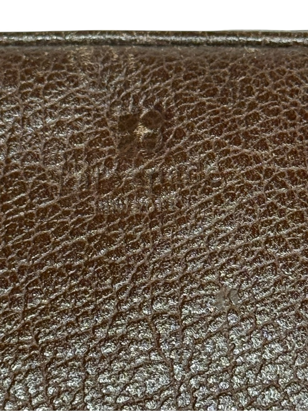 Vintage Kate Spade Brown Leather Satchel Bag - Picture 7 of 12